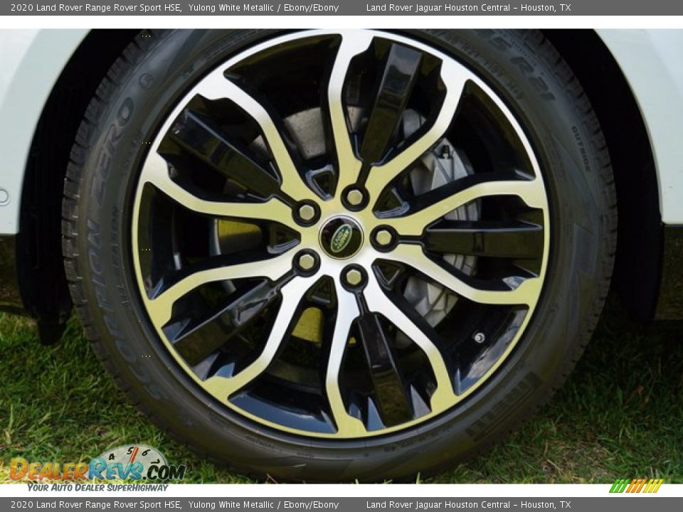 2020 Land Rover Range Rover Sport HSE Yulong White Metallic / Ebony/Ebony Photo #9