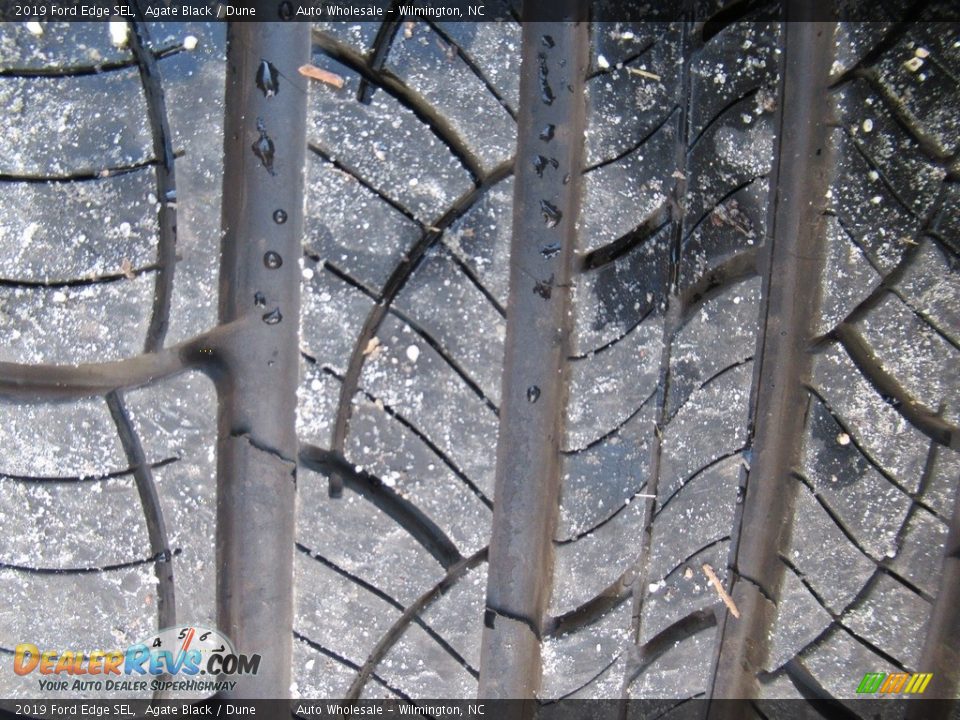 2019 Ford Edge SEL Agate Black / Dune Photo #9