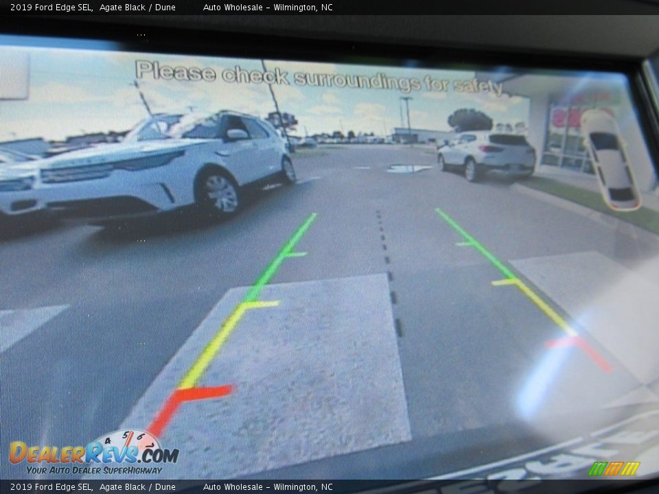 2019 Ford Edge SEL Agate Black / Dune Photo #18