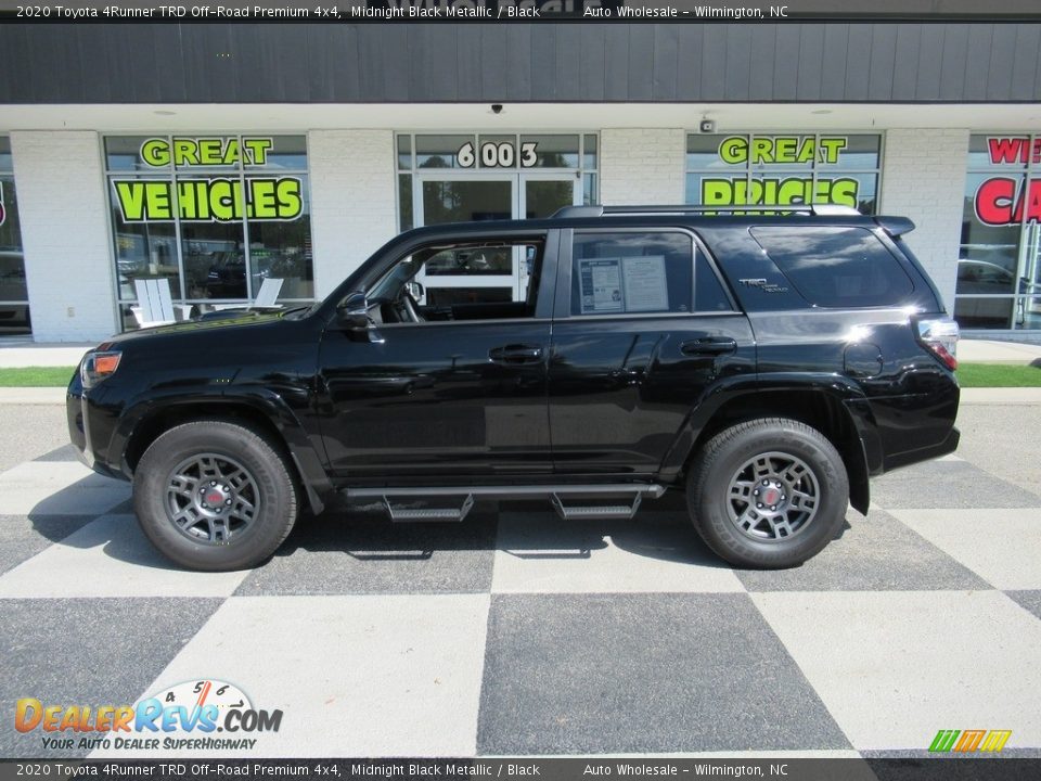 2020 Toyota 4Runner TRD Off-Road Premium 4x4 Midnight Black Metallic / Black Photo #1