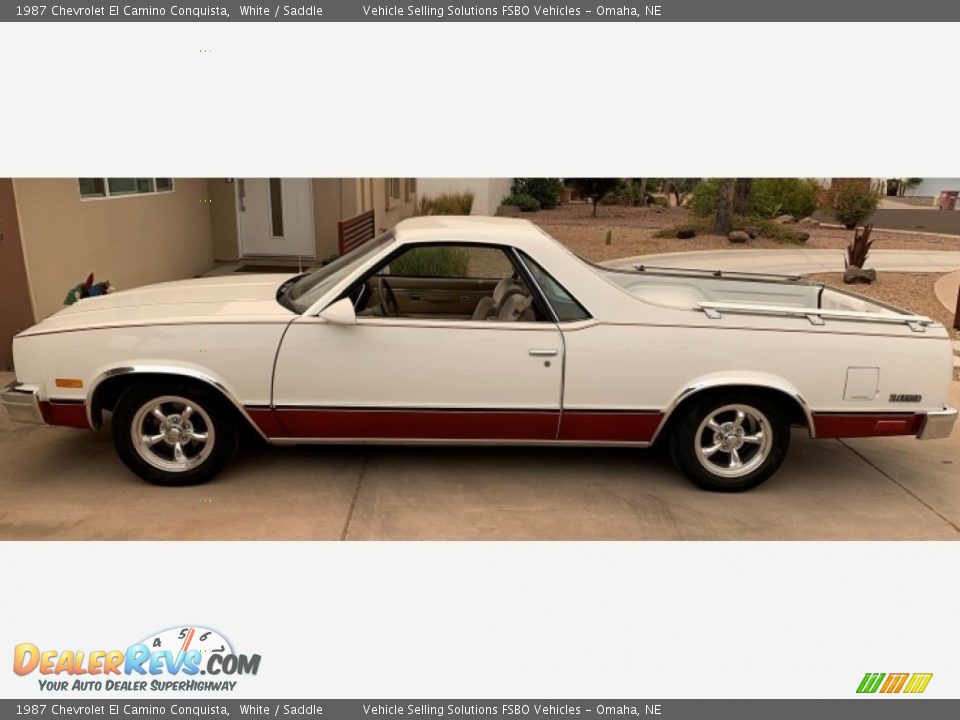 White 1987 Chevrolet El Camino Conquista Photo #1