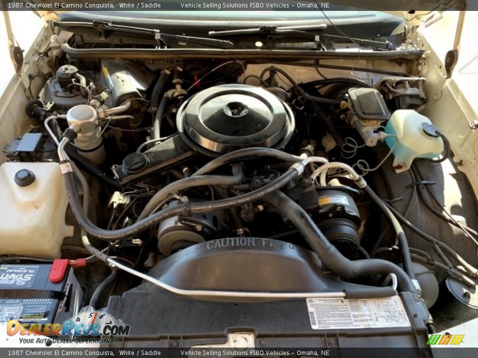 1987 Chevrolet El Camino Conquista 5.0 Liter OHV 16-Valve LG4 V8 Engine Photo #2