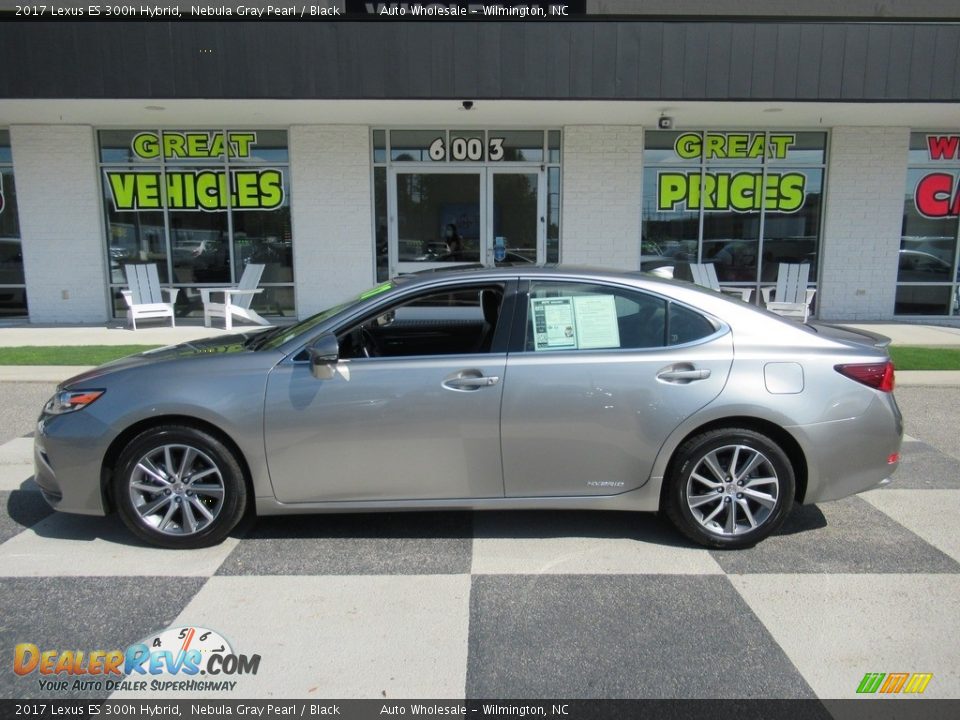 2017 Lexus ES 300h Hybrid Nebula Gray Pearl / Black Photo #1