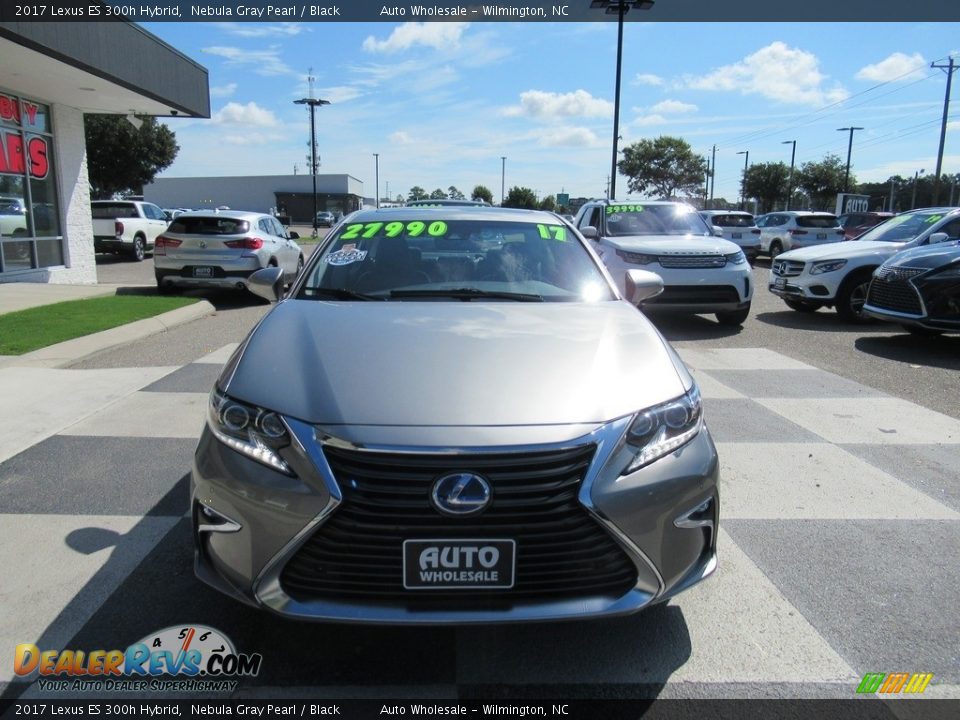 2017 Lexus ES 300h Hybrid Nebula Gray Pearl / Black Photo #2