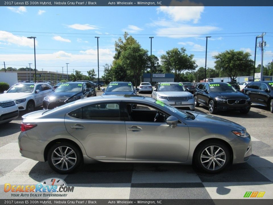 2017 Lexus ES 300h Hybrid Nebula Gray Pearl / Black Photo #3