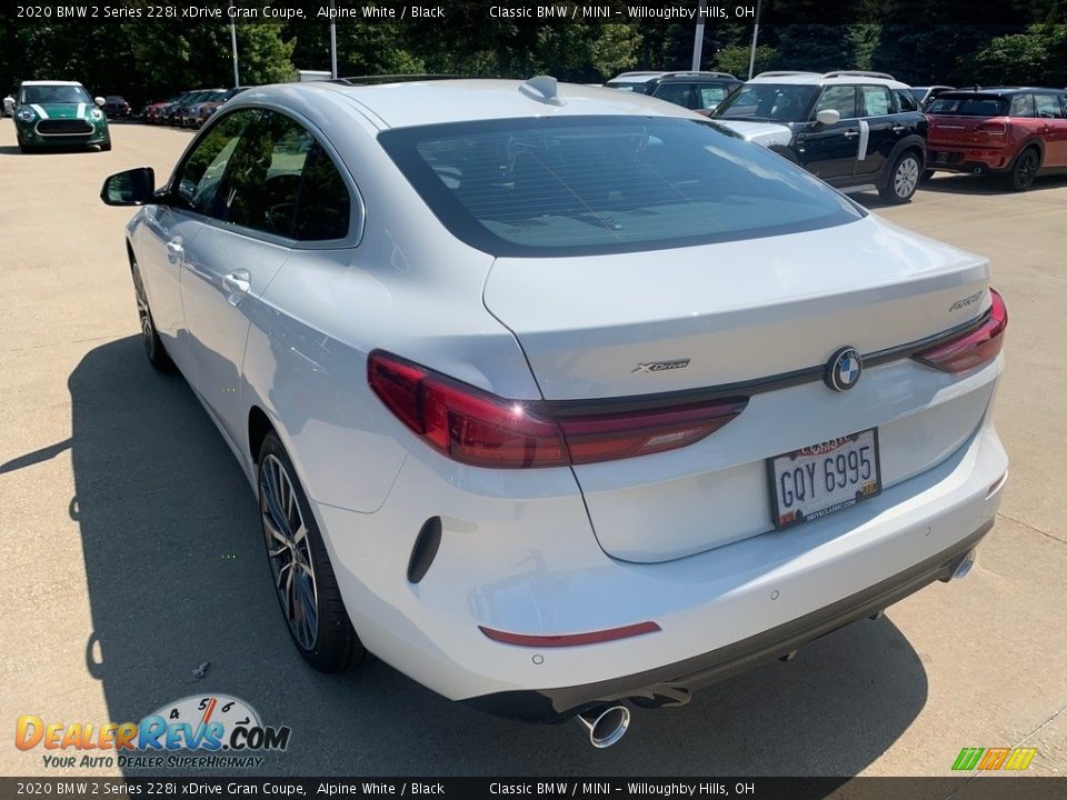2020 BMW 2 Series 228i xDrive Gran Coupe Alpine White / Black Photo #2