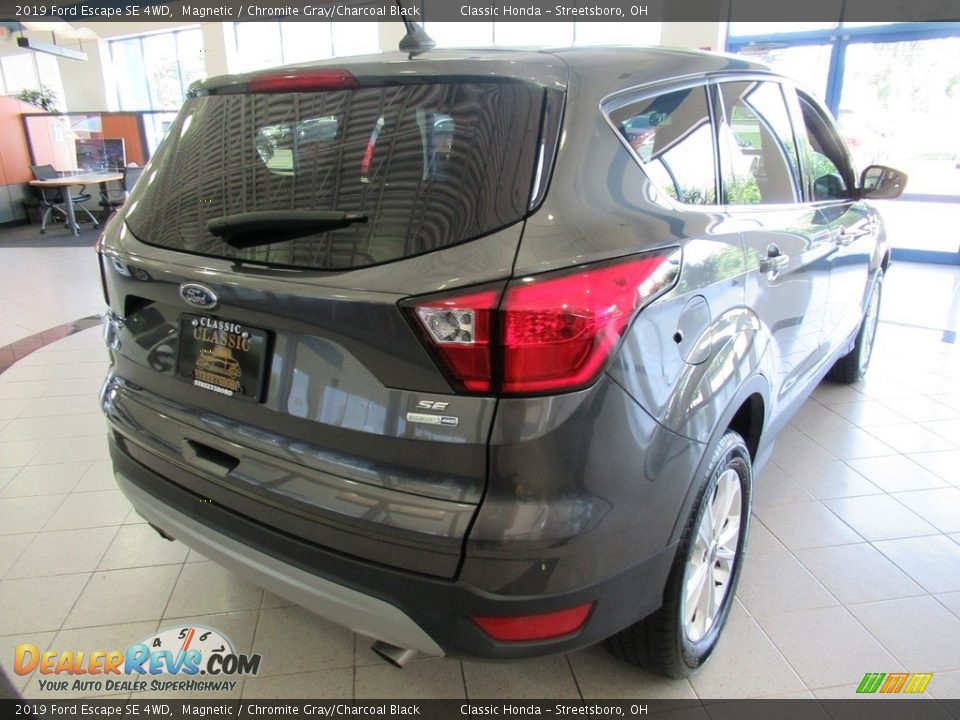 2019 Ford Escape SE 4WD Magnetic / Chromite Gray/Charcoal Black Photo #10