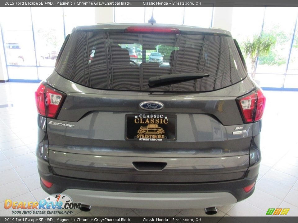 2019 Ford Escape SE 4WD Magnetic / Chromite Gray/Charcoal Black Photo #14