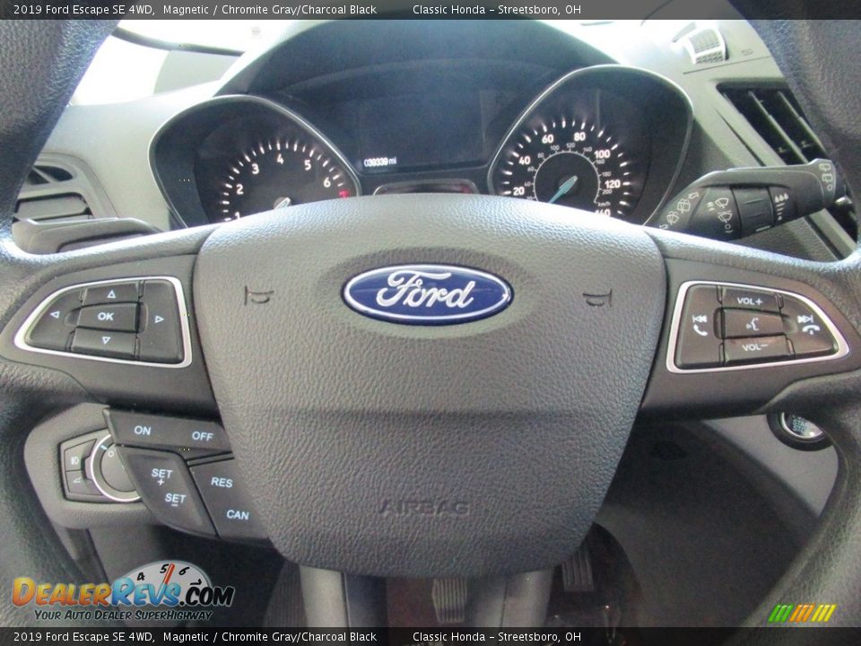 2019 Ford Escape SE 4WD Magnetic / Chromite Gray/Charcoal Black Photo #22