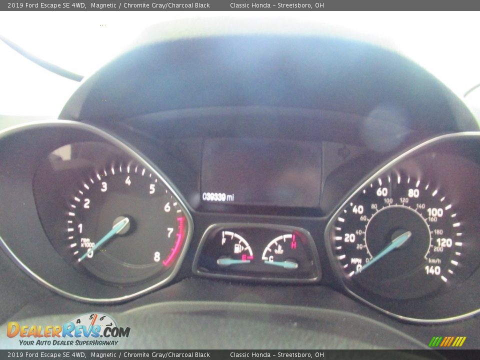 2019 Ford Escape SE 4WD Magnetic / Chromite Gray/Charcoal Black Photo #23