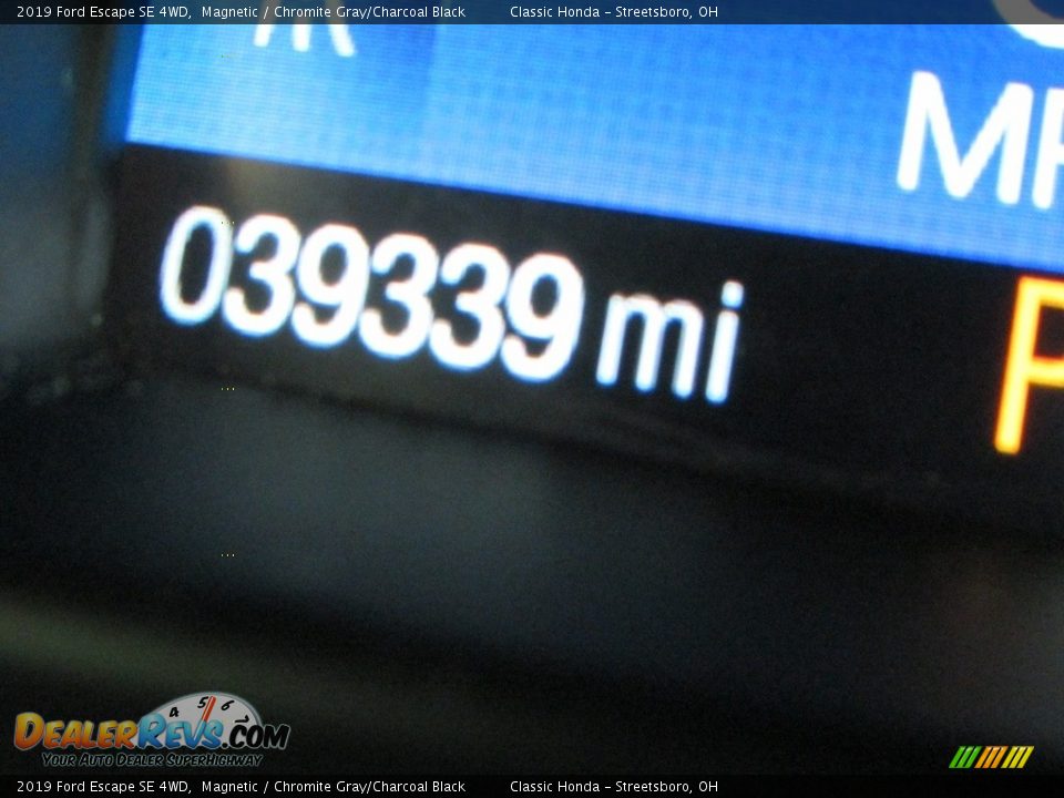 2019 Ford Escape SE 4WD Magnetic / Chromite Gray/Charcoal Black Photo #32