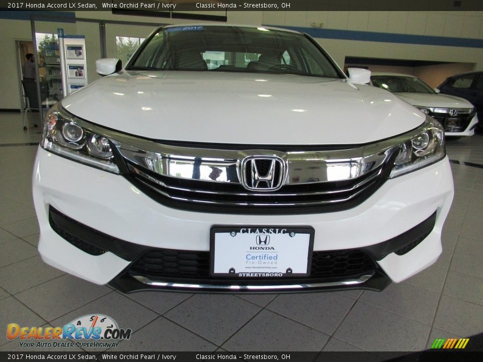 2017 Honda Accord LX Sedan White Orchid Pearl / Ivory Photo #13