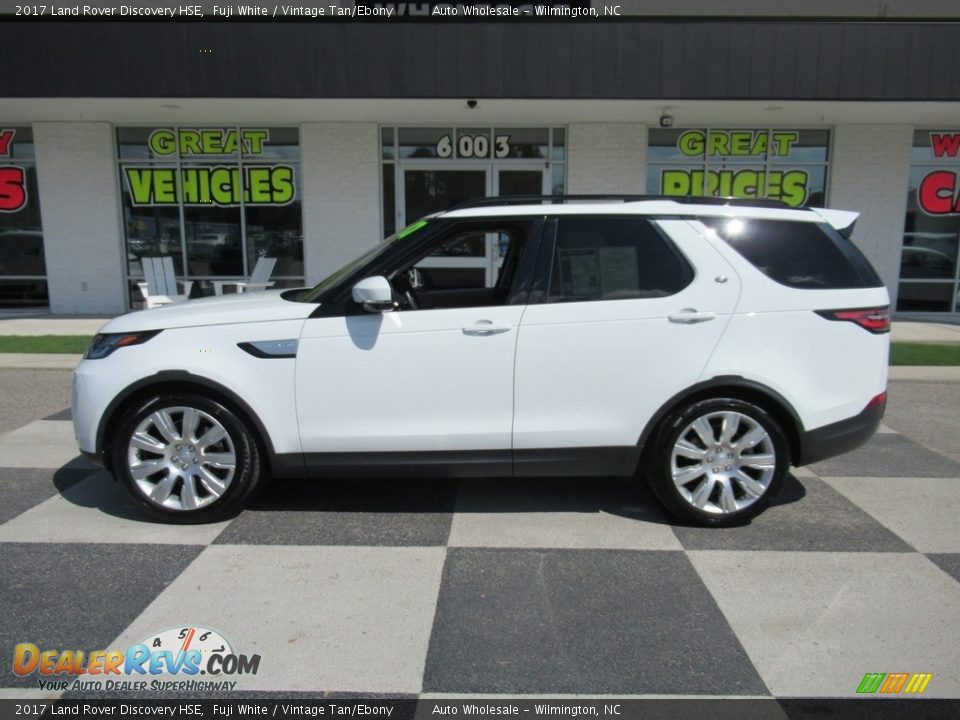 2017 Land Rover Discovery HSE Fuji White / Vintage Tan/Ebony Photo #1