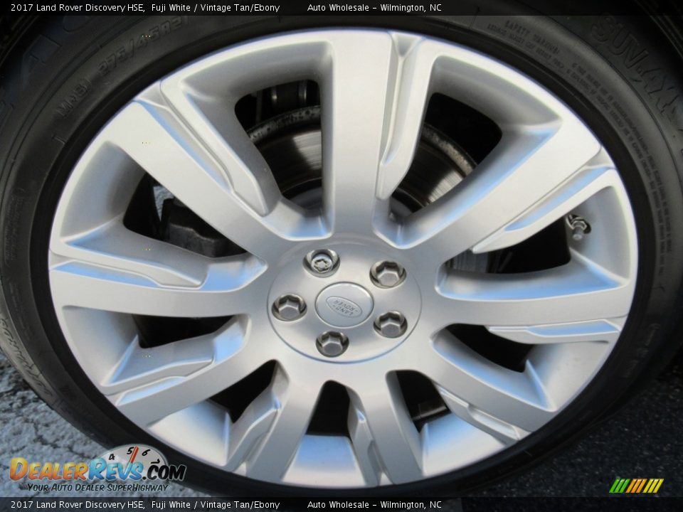 2017 Land Rover Discovery HSE Fuji White / Vintage Tan/Ebony Photo #6