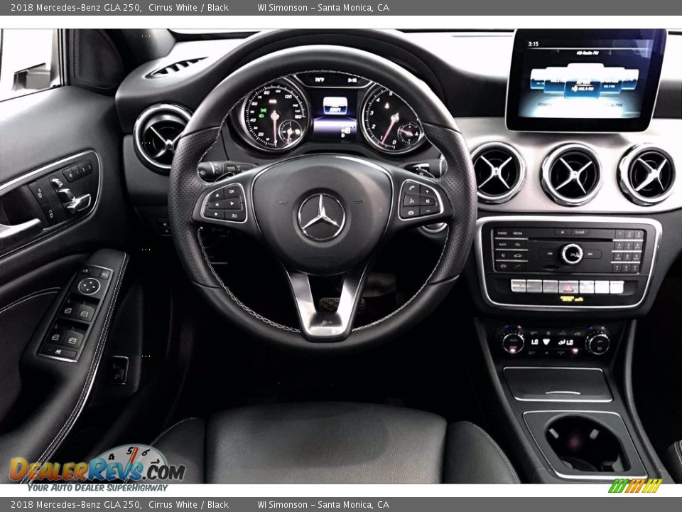 2018 Mercedes-Benz GLA 250 Cirrus White / Black Photo #4