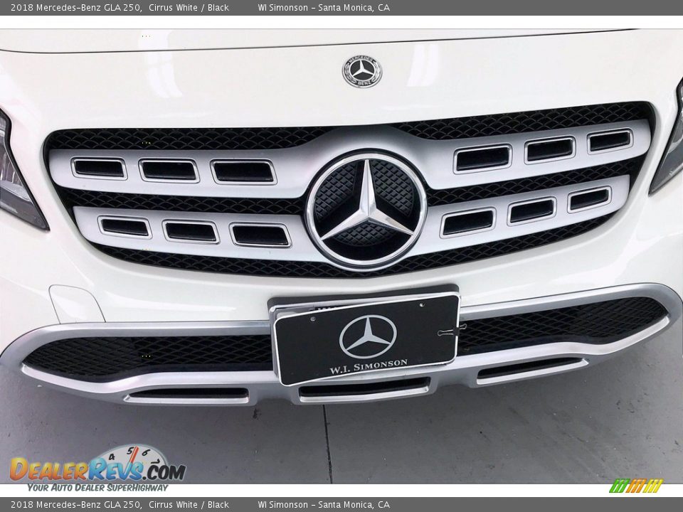 2018 Mercedes-Benz GLA 250 Cirrus White / Black Photo #33
