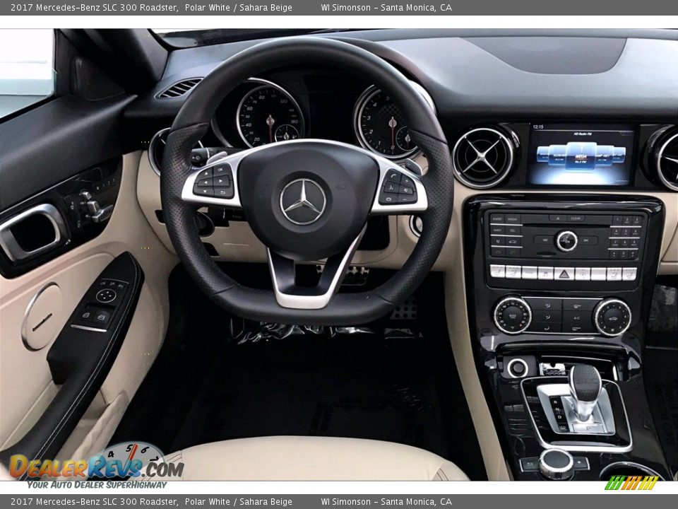 Dashboard of 2017 Mercedes-Benz SLC 300 Roadster Photo #4