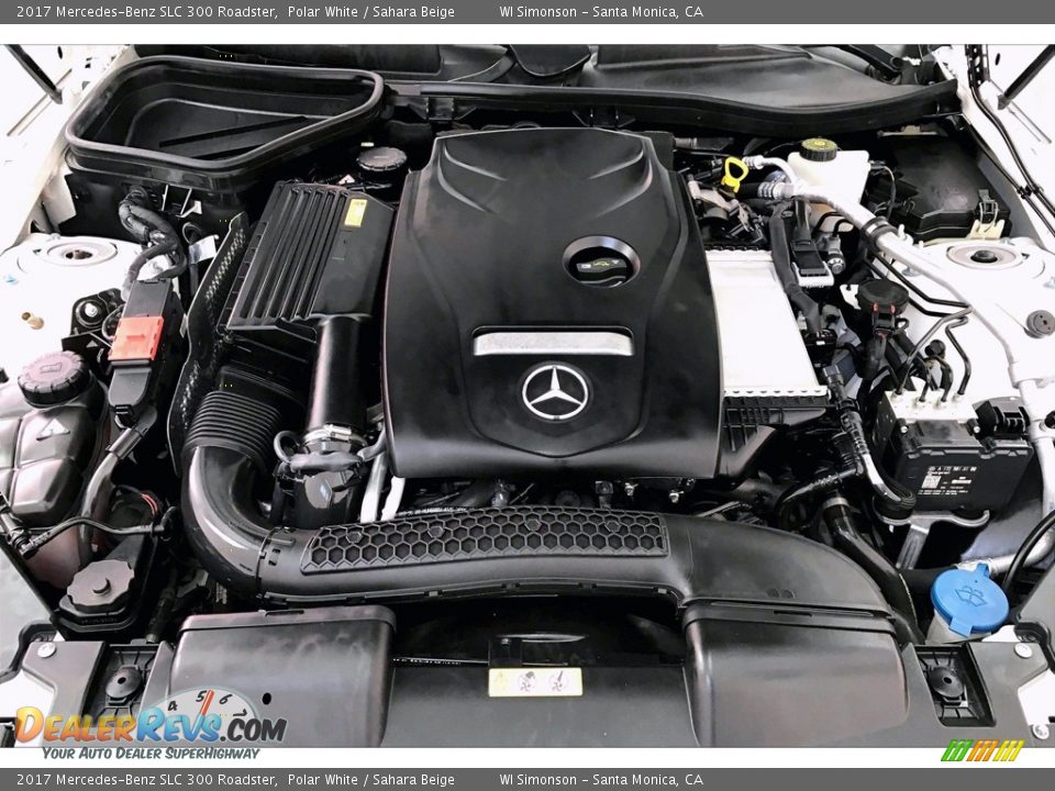 2017 Mercedes-Benz SLC 300 Roadster 2.0 Liter Turbocharged DOHC 16-Valve VVT 4 Cylinder Engine Photo #9