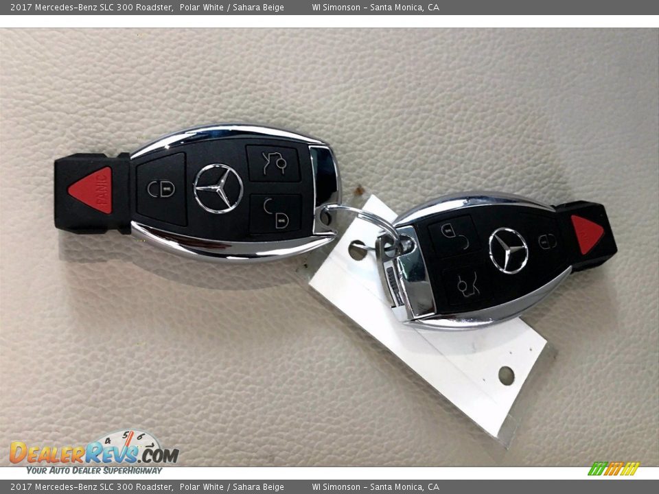 Keys of 2017 Mercedes-Benz SLC 300 Roadster Photo #11