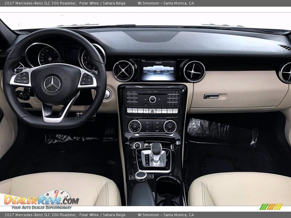 Dashboard of 2017 Mercedes-Benz SLC 300 Roadster Photo #15