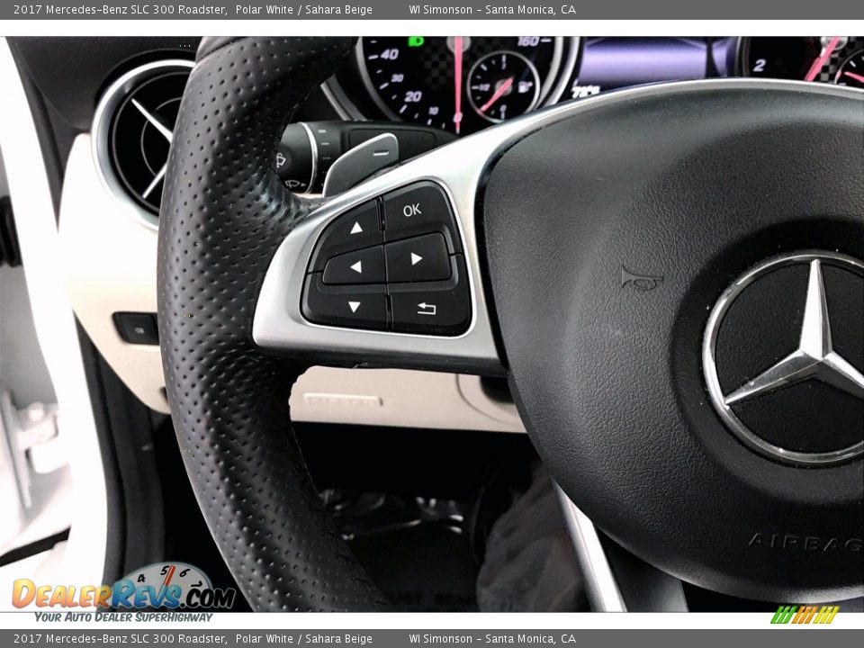 Controls of 2017 Mercedes-Benz SLC 300 Roadster Photo #16