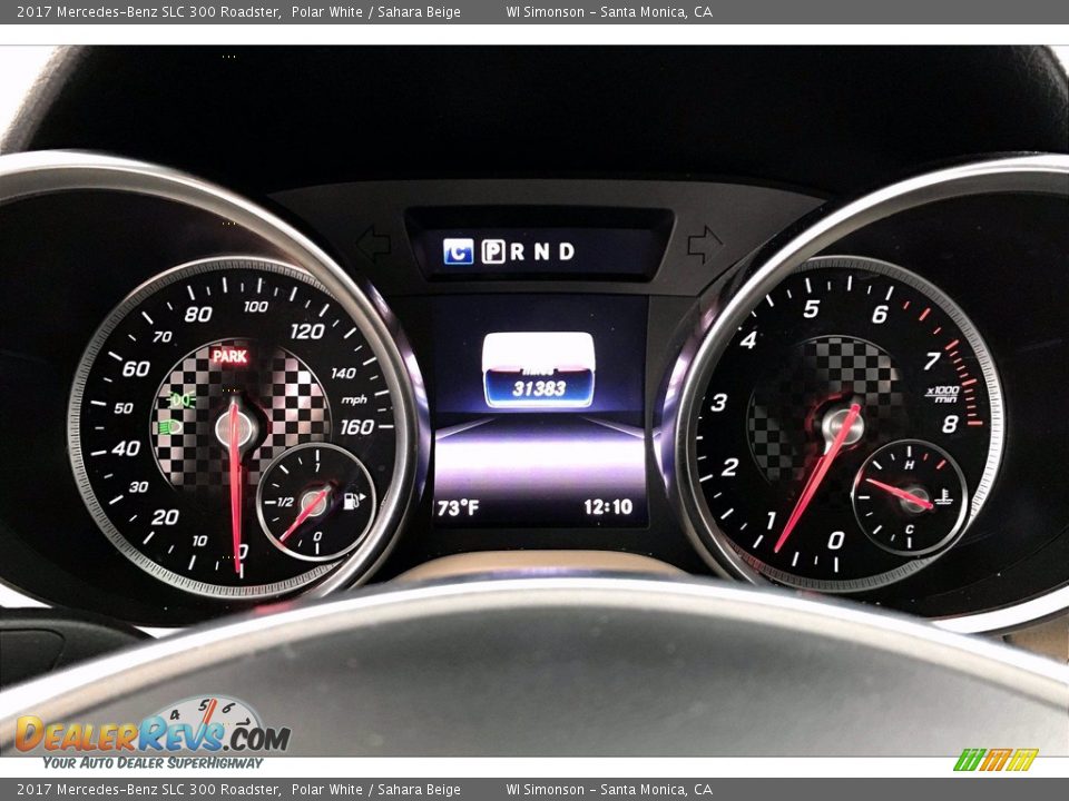 2017 Mercedes-Benz SLC 300 Roadster Gauges Photo #18