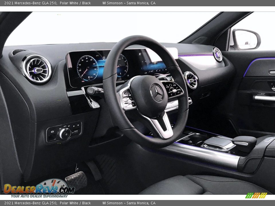 2021 Mercedes-Benz GLA 250 Polar White / Black Photo #4