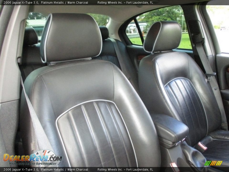 Warm Charcoal Interior - 2006 Jaguar X-Type 3.0 Photo #8