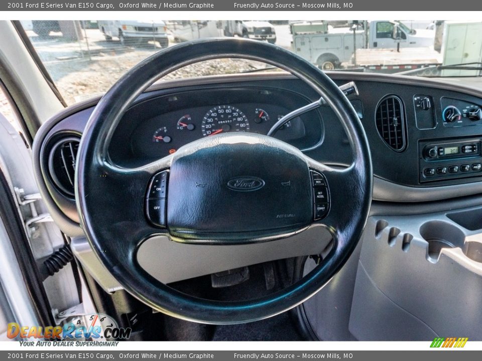 2001 Ford E Series Van E150 Cargo Steering Wheel Photo #34