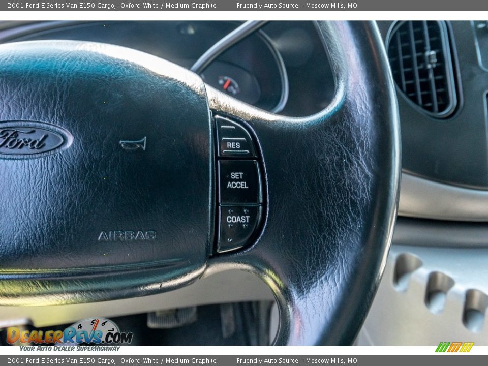 2001 Ford E Series Van E150 Cargo Steering Wheel Photo #36