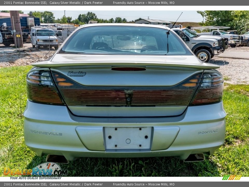 2001 Pontiac Bonneville SSEi Galaxy Silver Metallic / Dark Pewter Photo #5