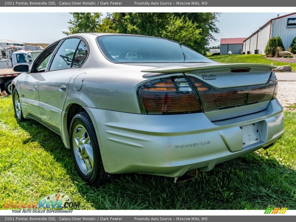2001 Pontiac Bonneville SSEi Galaxy Silver Metallic / Dark Pewter Photo #6