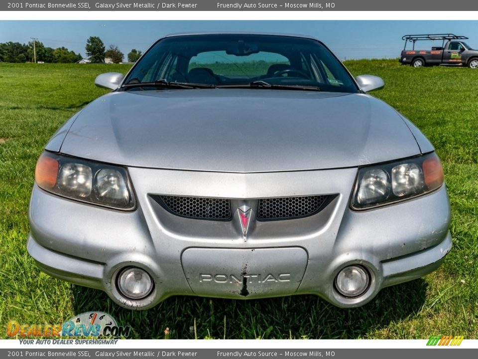 2001 Pontiac Bonneville SSEi Galaxy Silver Metallic / Dark Pewter Photo #9