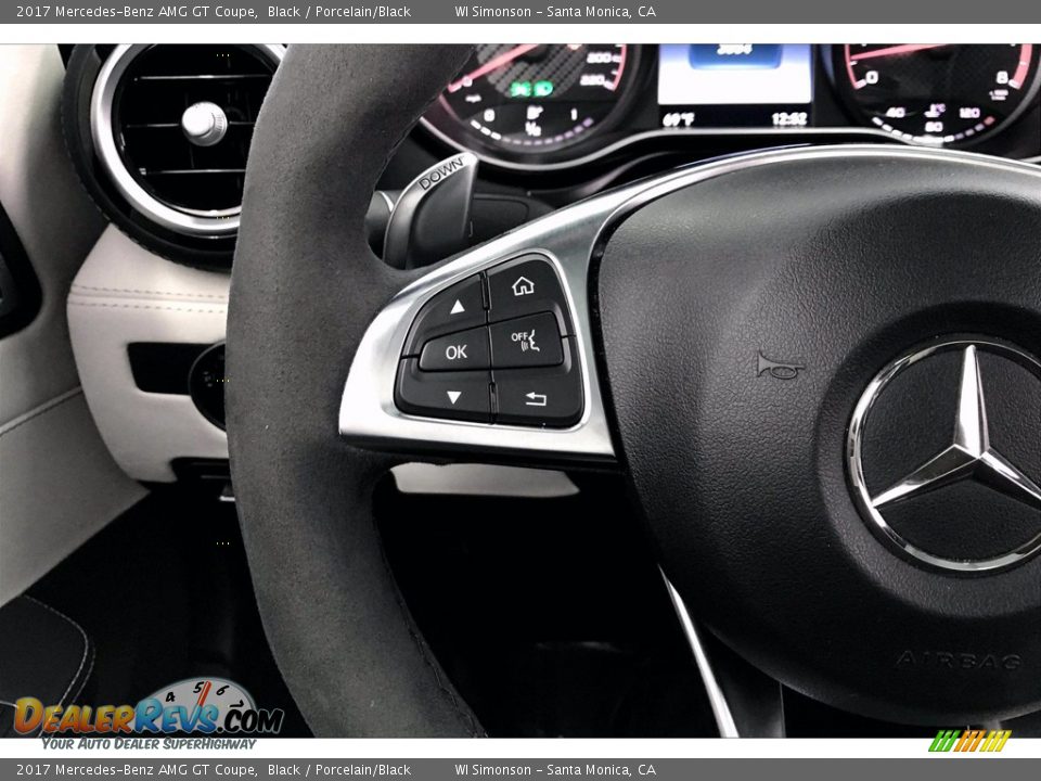 2017 Mercedes-Benz AMG GT Coupe Steering Wheel Photo #14