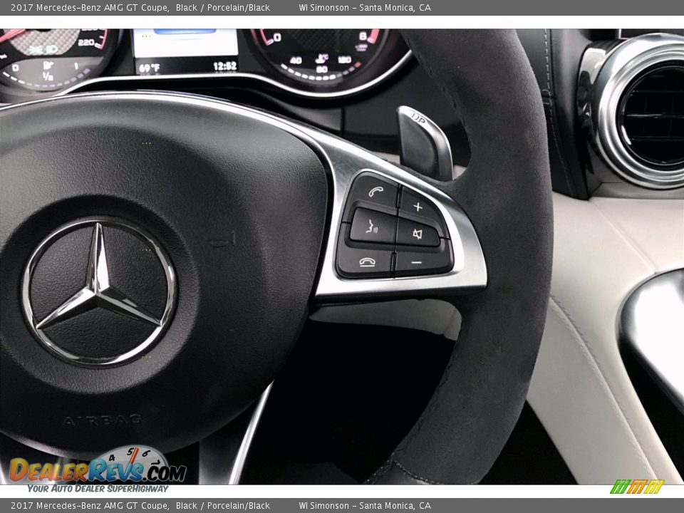 2017 Mercedes-Benz AMG GT Coupe Steering Wheel Photo #15