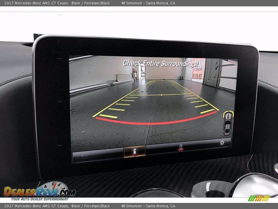 2017 Mercedes-Benz AMG GT Coupe Black / Porcelain/Black Photo #17