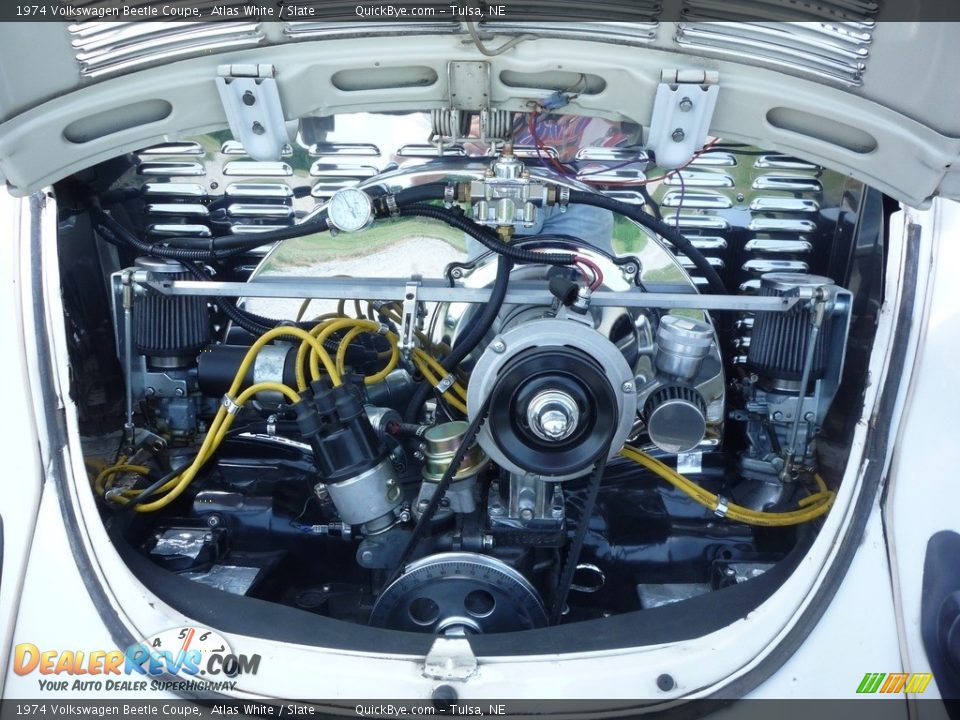 1974 Volkswagen Beetle Coupe 1915 cc Flat 4 Cylinder Engine Photo #5