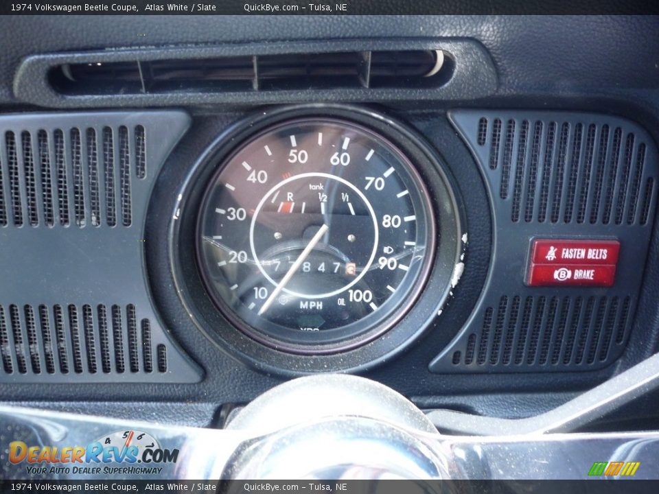 1974 Volkswagen Beetle Coupe Gauges Photo #8