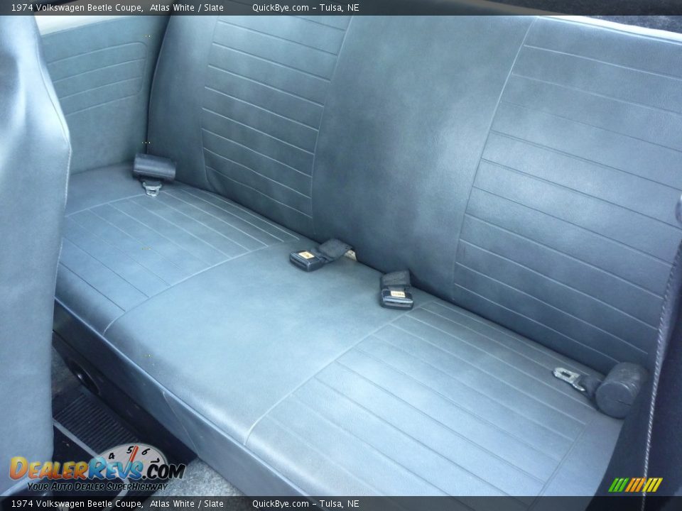 Rear Seat of 1974 Volkswagen Beetle Coupe Photo #10