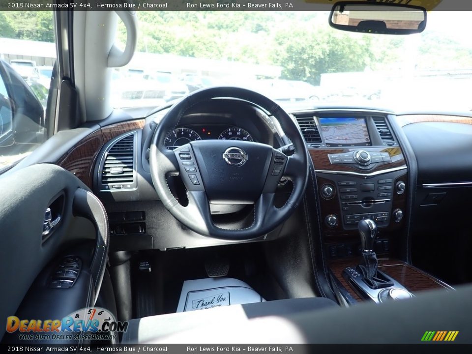 Dashboard of 2018 Nissan Armada SV 4x4 Photo #11