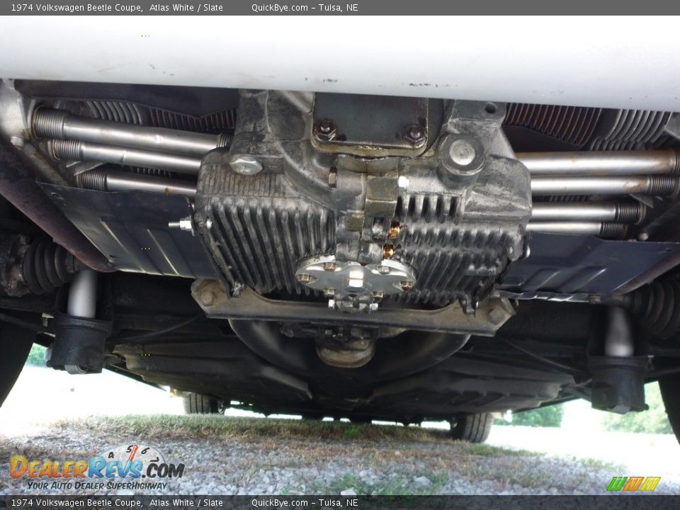 Undercarriage of 1974 Volkswagen Beetle Coupe Photo #14