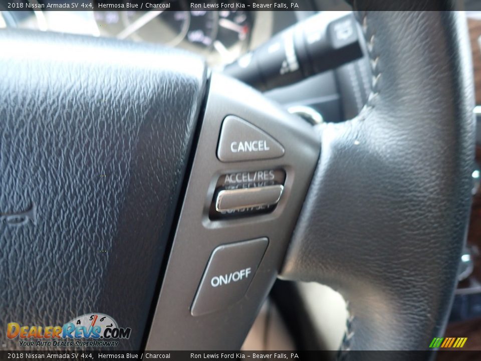2018 Nissan Armada SV 4x4 Steering Wheel Photo #20