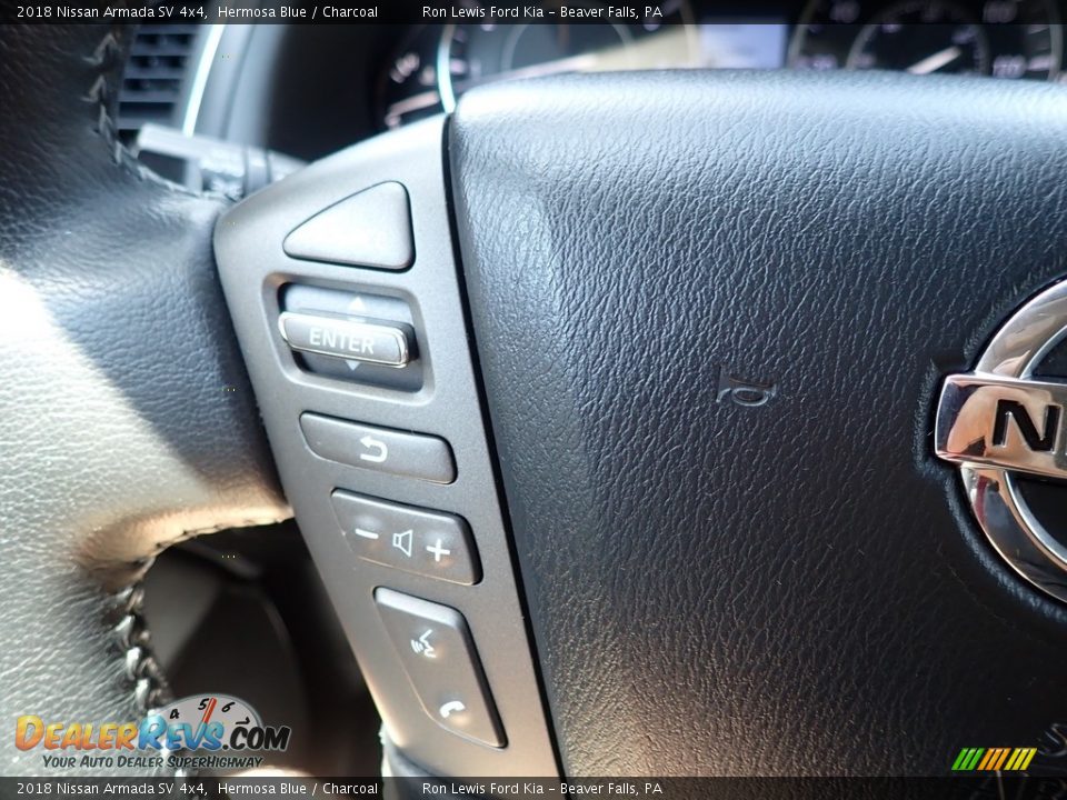 2018 Nissan Armada SV 4x4 Steering Wheel Photo #21