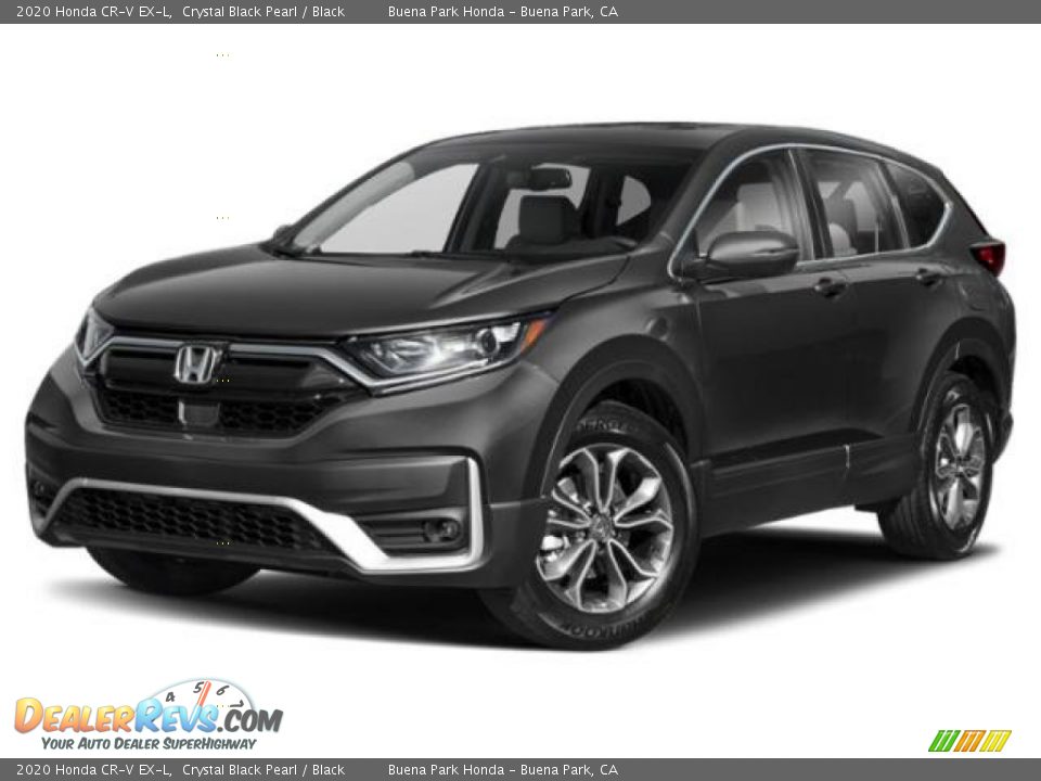 2020 Honda CR-V EX-L Crystal Black Pearl / Black Photo #29