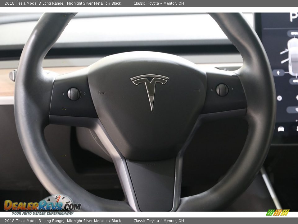 2018 Tesla Model 3 Long Range Steering Wheel Photo #8