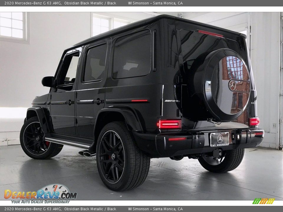 2020 Mercedes-Benz G 63 AMG Obsidian Black Metallic / Black Photo #2