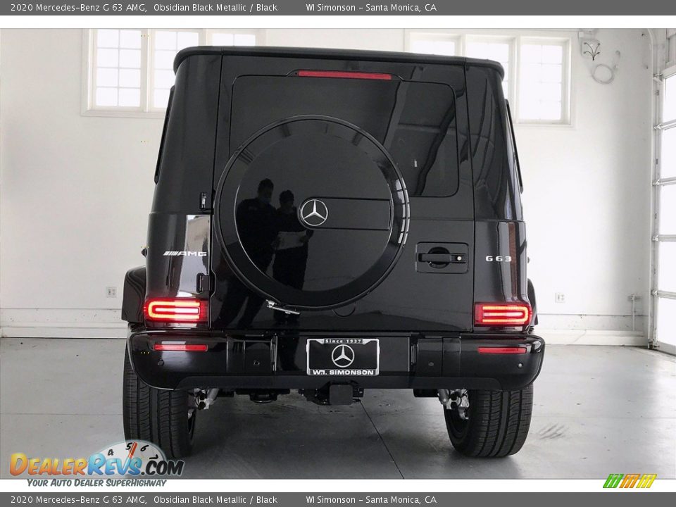 2020 Mercedes-Benz G 63 AMG Obsidian Black Metallic / Black Photo #3