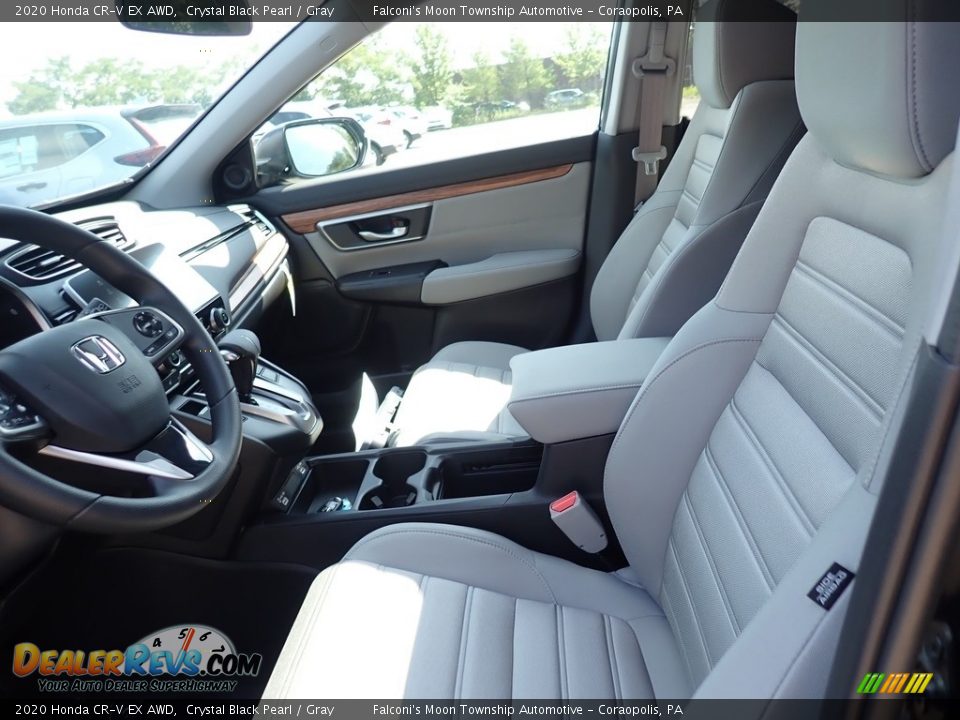 Gray Interior - 2020 Honda CR-V EX AWD Photo #9
