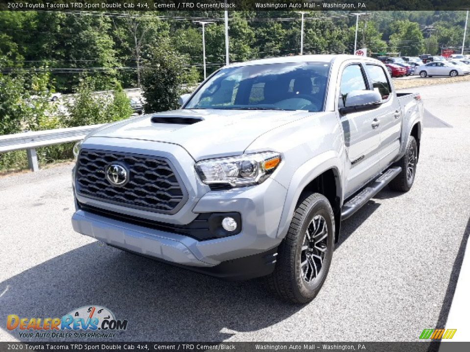 2020 Toyota Tacoma TRD Sport Double Cab 4x4 Cement / TRD Cement/Black Photo #21