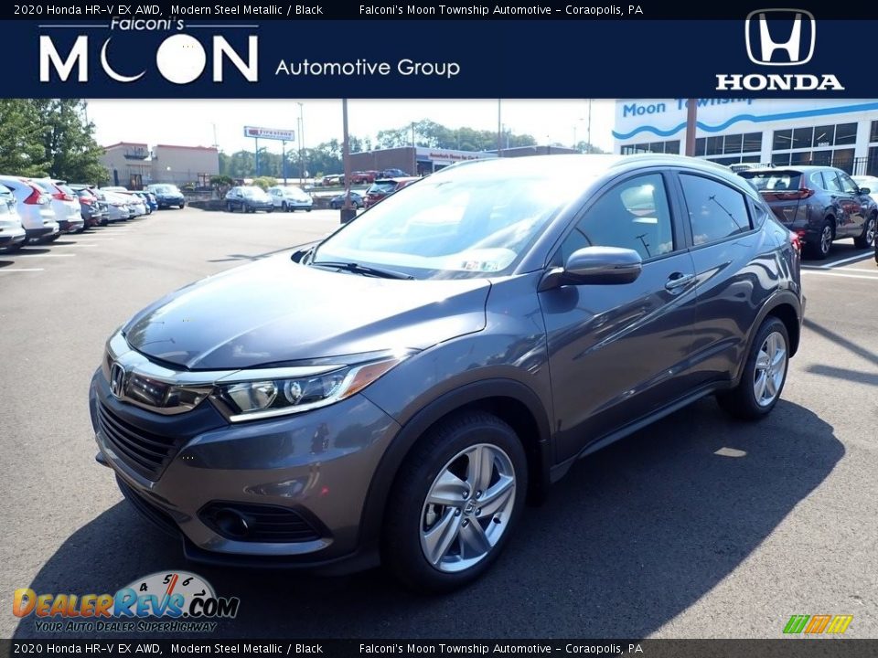 2020 Honda HR-V EX AWD Modern Steel Metallic / Black Photo #1